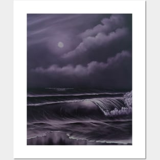 Violet Seascape Posters and Art